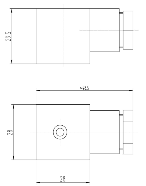 Power Saver DIN Plug Dimensions